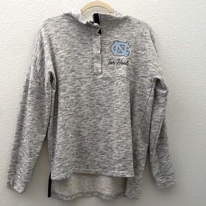 NC Tar Heels Heather gray pullover sweater size medium